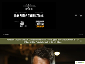 bornewarrior.com homepage screenshot