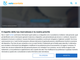 'voloscontato.it' screenshot