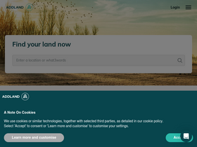 'addland.com' screenshot