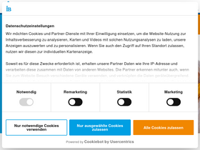 'internationaler-bund.de' screenshot