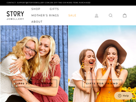 'storyjewellery.com' screenshot