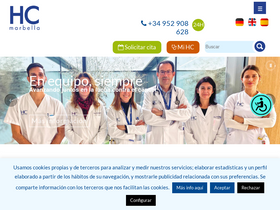 'hcmarbella.com' screenshot