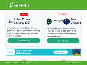 Freehit ipl online live