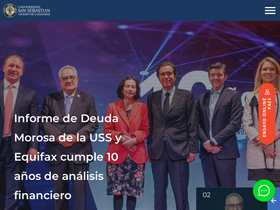 'repositorio.uss.cl' screenshot