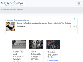 'meridianoutpost.com' screenshot