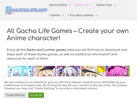 'gachalife.app' screenshot