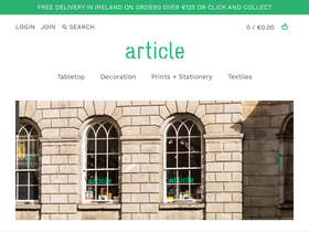 articledublin.com homepage screenshot