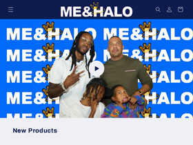 meandhalo.com homepage screenshot