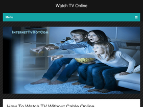 'internettvdotcom.com' screenshot