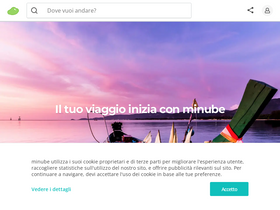 'minube.it' screenshot