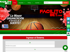 'facilitobet.com' screenshot