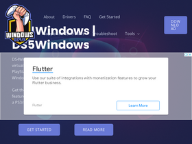 'ds4-windows.com' screenshot