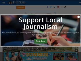 'thepress.net' screenshot