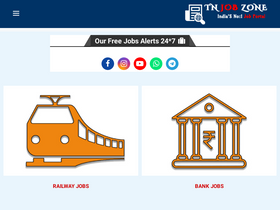 'tnjobzone.com' screenshot
