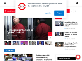 'boldnews.al' screenshot