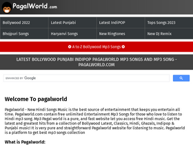 'pagalworld.tv' screenshot