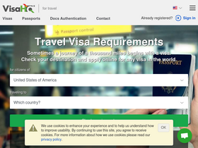 'visahq.com' screenshot