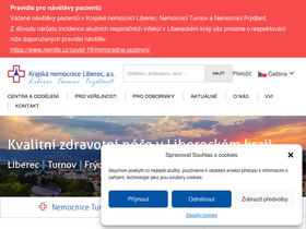 'nemlib.cz' screenshot