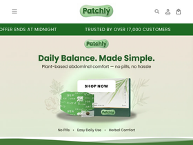 patchlyco.com homepage screenshot