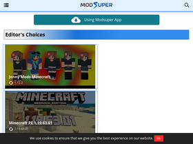 'modsuper.com' screenshot