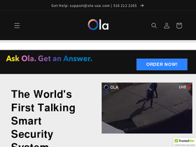 ola-usa.com homepage screenshot