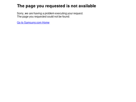 'my-samsung.com' screenshot