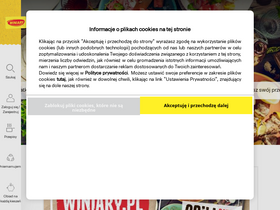 'winiary.pl' screenshot