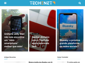 'techenet.com' screenshot
