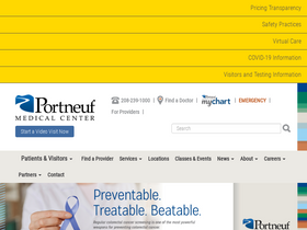 'portneuf.org' screenshot