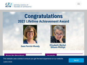 'nctm.org' screenshot