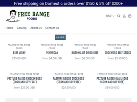 frankiesfreerangefoods.com