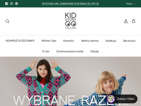 KidStory.pl homepage screenshot