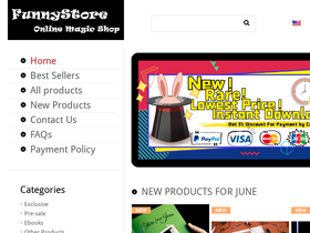 'funnystore.net' screenshot