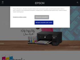 'epson.pl' screenshot