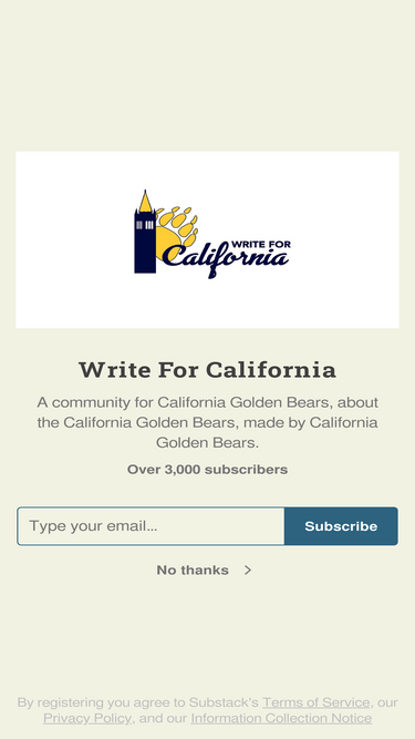 writeforcalifornia.com