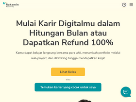 'rakamin.com' screenshot