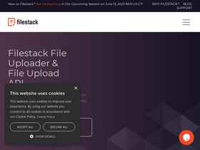 'filestack.com' screenshot