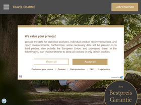 'travelcharme.com' screenshot