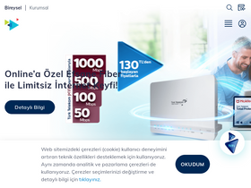 'turktelekom.com.tr' screenshot