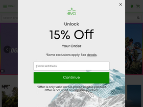 'evo.com' screenshot