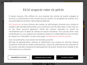 'elle.fr' screenshot