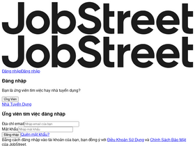 'jobstreet.vn' screenshot