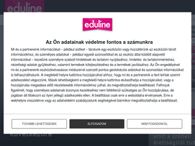 'eduline.hu' screenshot