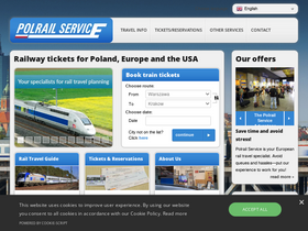 'polrail.com' screenshot
