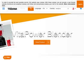 'tristar.eu' screenshot