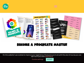 'artwithflo.com' screenshot