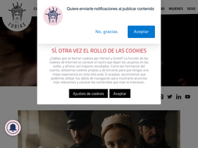 'lasfuriasmagazine.com' screenshot