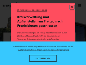 'rhein-sieg-kreis.de' screenshot