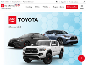 'buyatoyota.com' screenshot