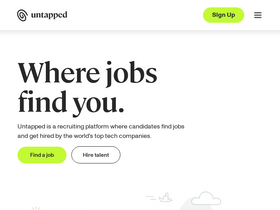 'untapped.io' screenshot